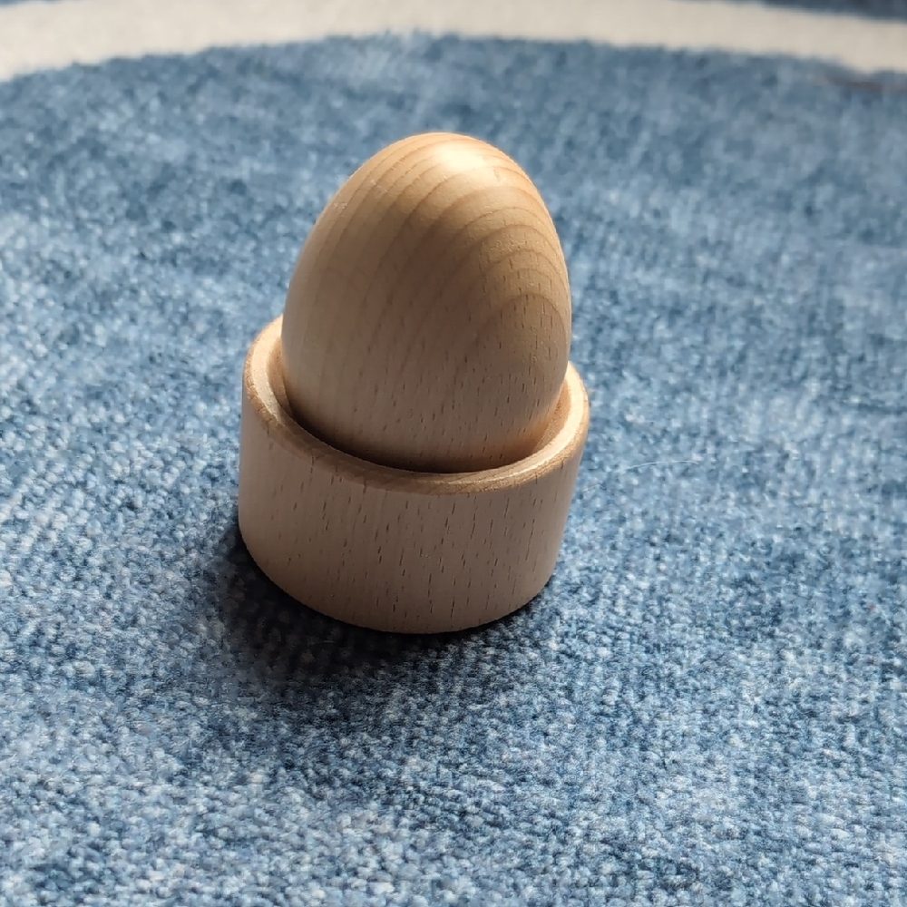 Lovevery Wooden Egg and Holder